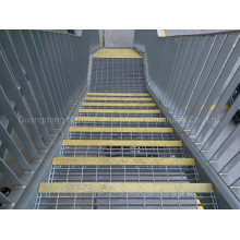 Jimu Hot DIP Galvanized Anti-Slip Stair Tread Steel Grating